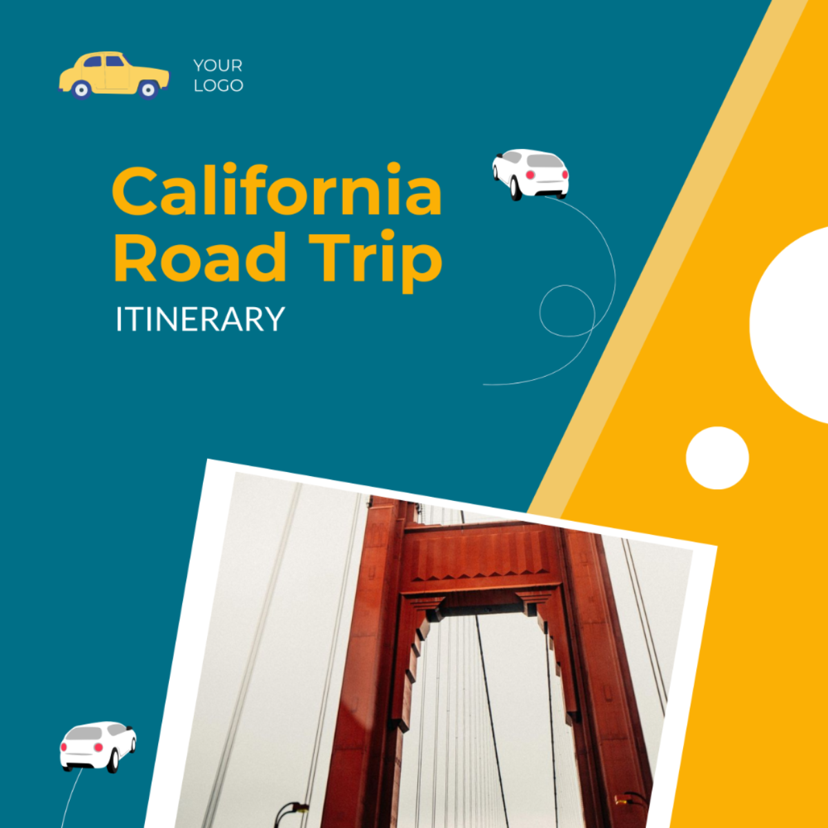 California Road Trip Itinerary Template - Edit Online & Download