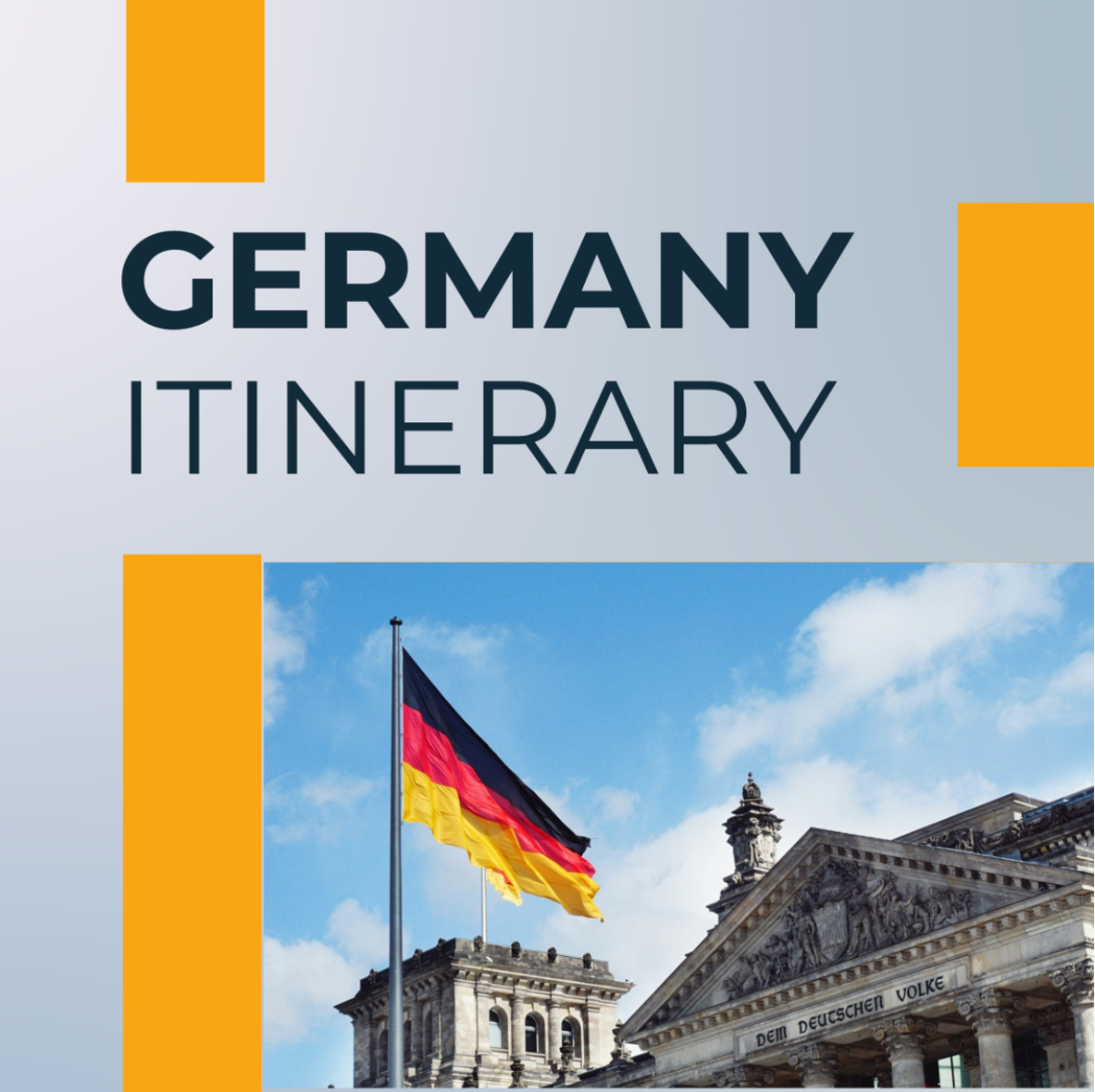 Germany Itinerary Template