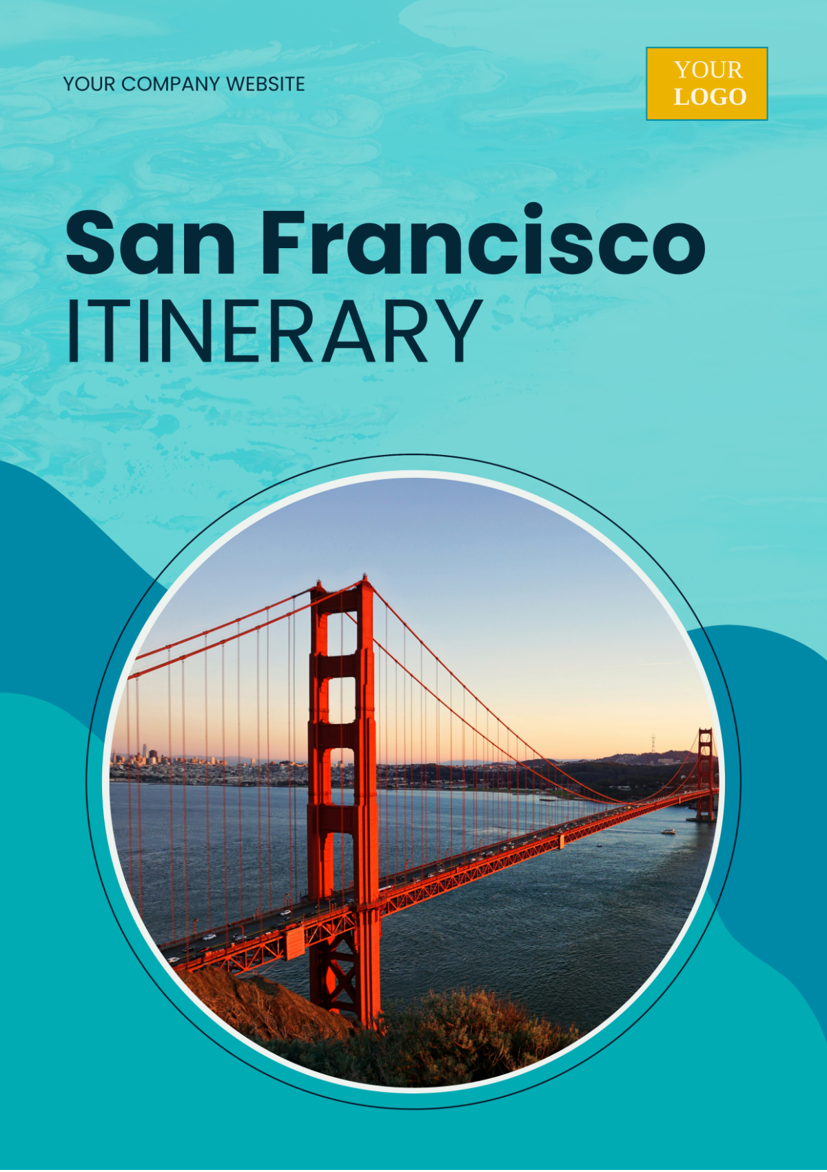 San Francisco Itinerary Template - Edit Online & Download