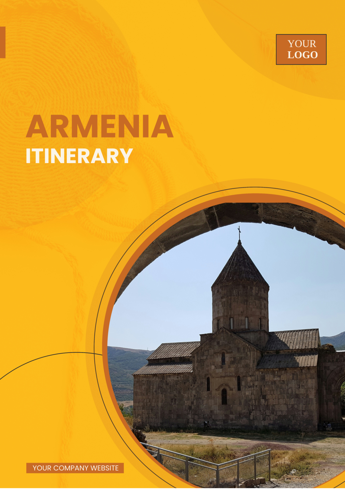 Armenia Itinerary Template - Edit Online & Download