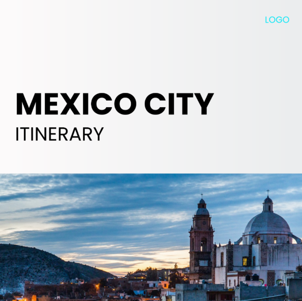 Mexico City Itinerary Template
