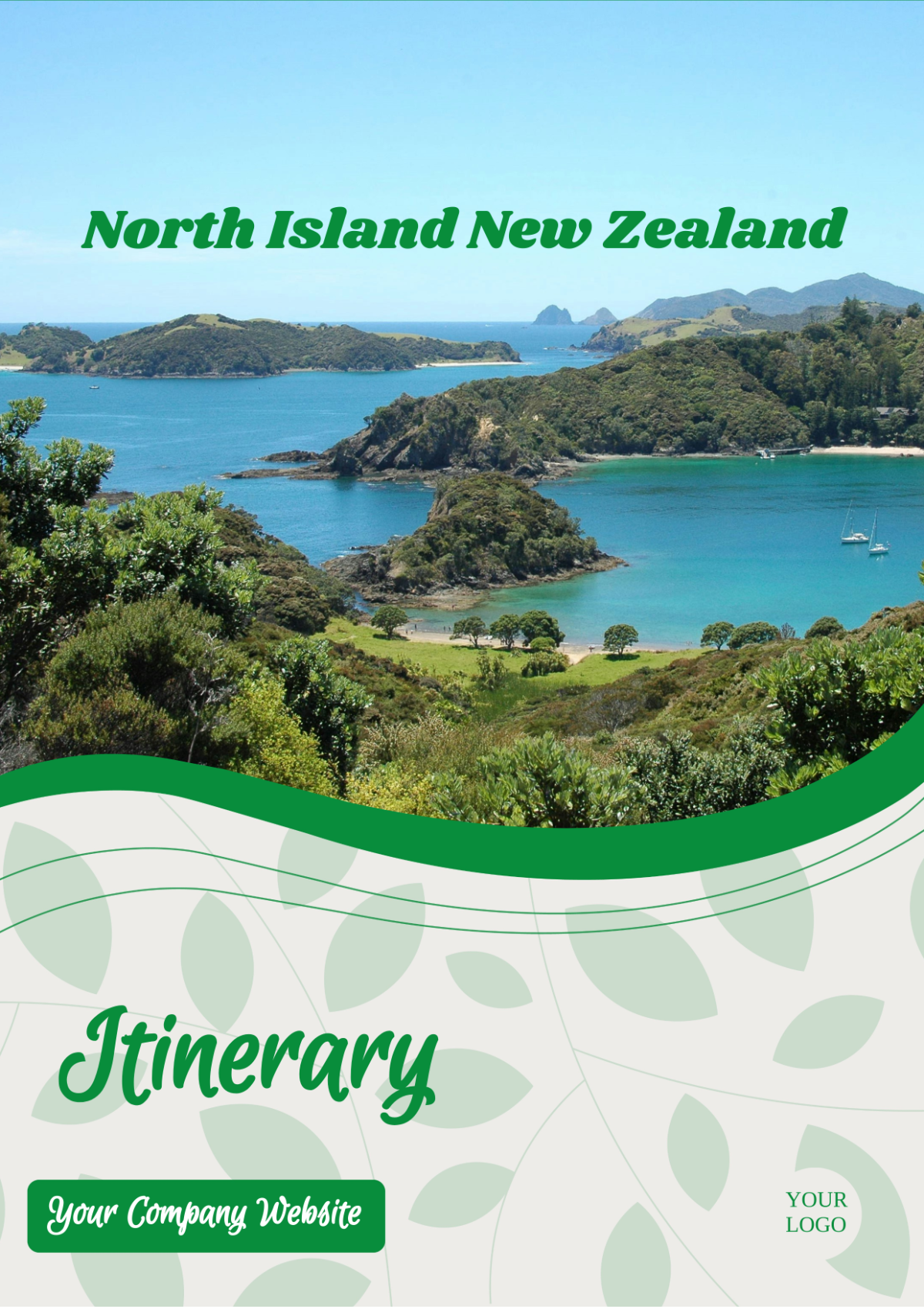 North Island New Zealand Itinerary Template - Edit Online & Download