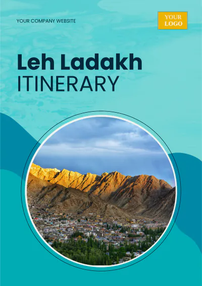 Free Leh Ladakh Itinerary Template to Edit Online