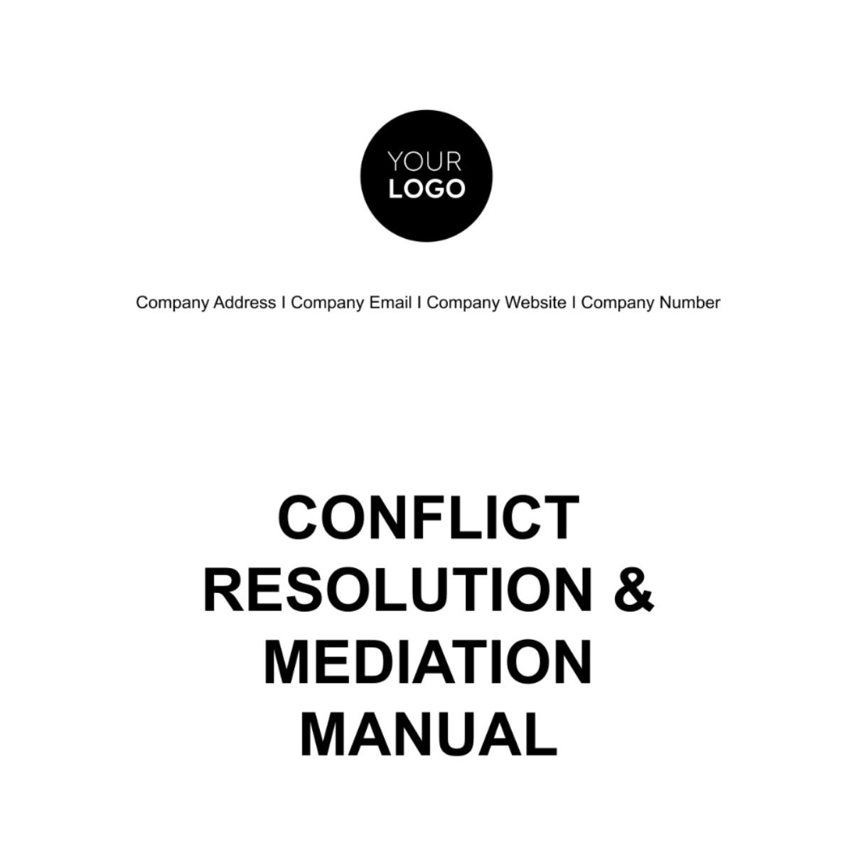 conflict-resolution-mediation-manual-hr-template-edit-online