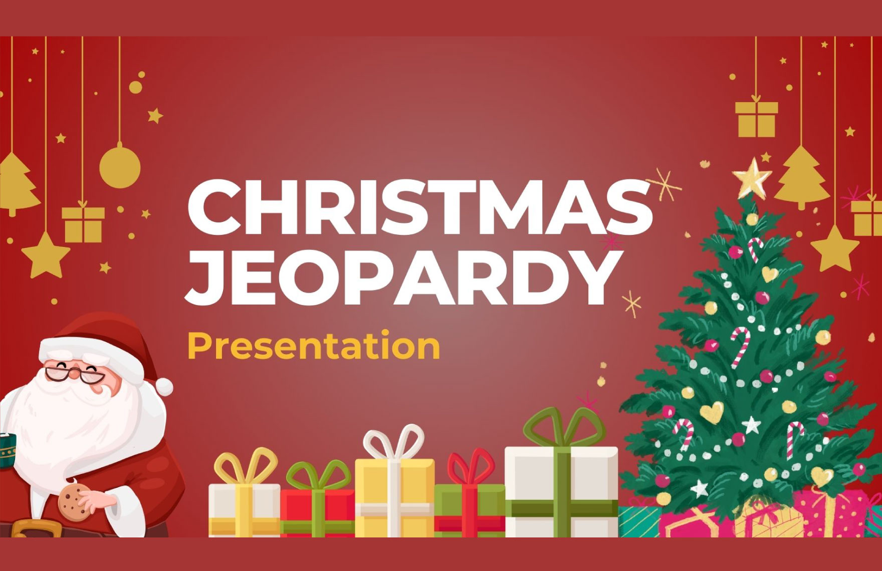 Christmas Jeopardy Template