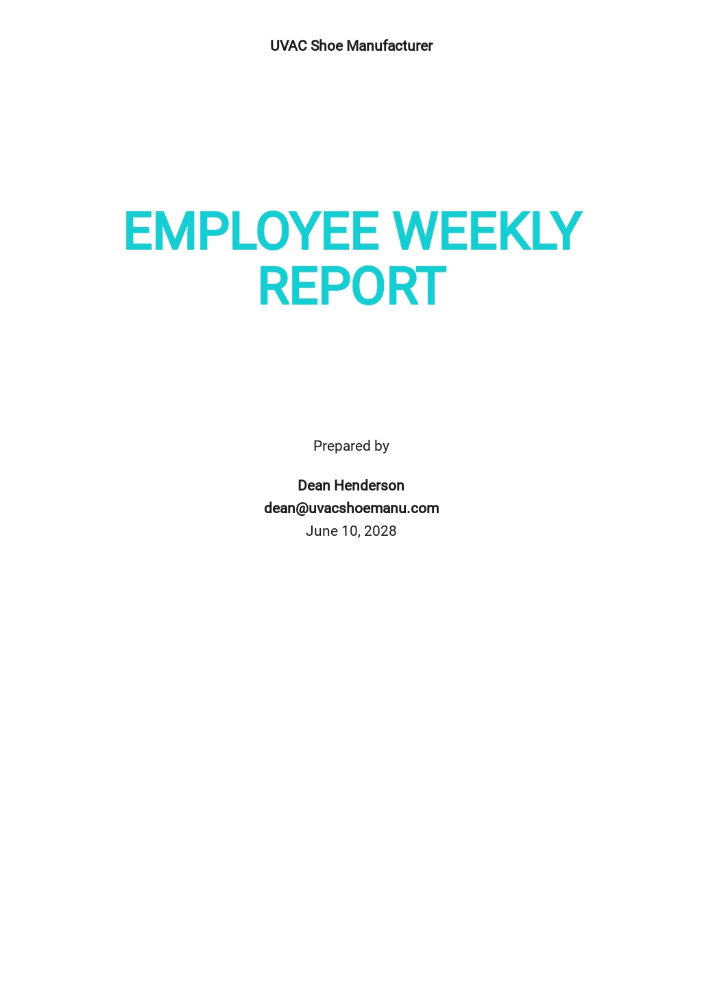 FREE Sample Employee Training Report Template - Google Docs, Word ...