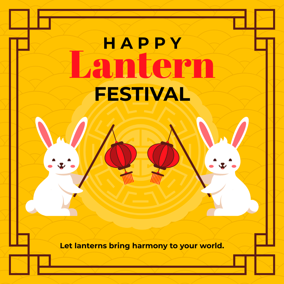  Chinese Lantern Festival LinkedIn Post Template