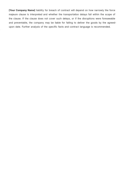 Free Legal Memo Template to Edit Online