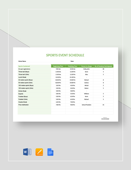 FREE Youth Sports Sponsorship Letter Template - Word (DOC) | Apple (MAC ...