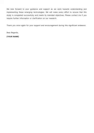 Free Nursing Research Proposal Approval Letter Template to Edit Online