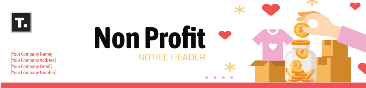 Non Profit Notice Header