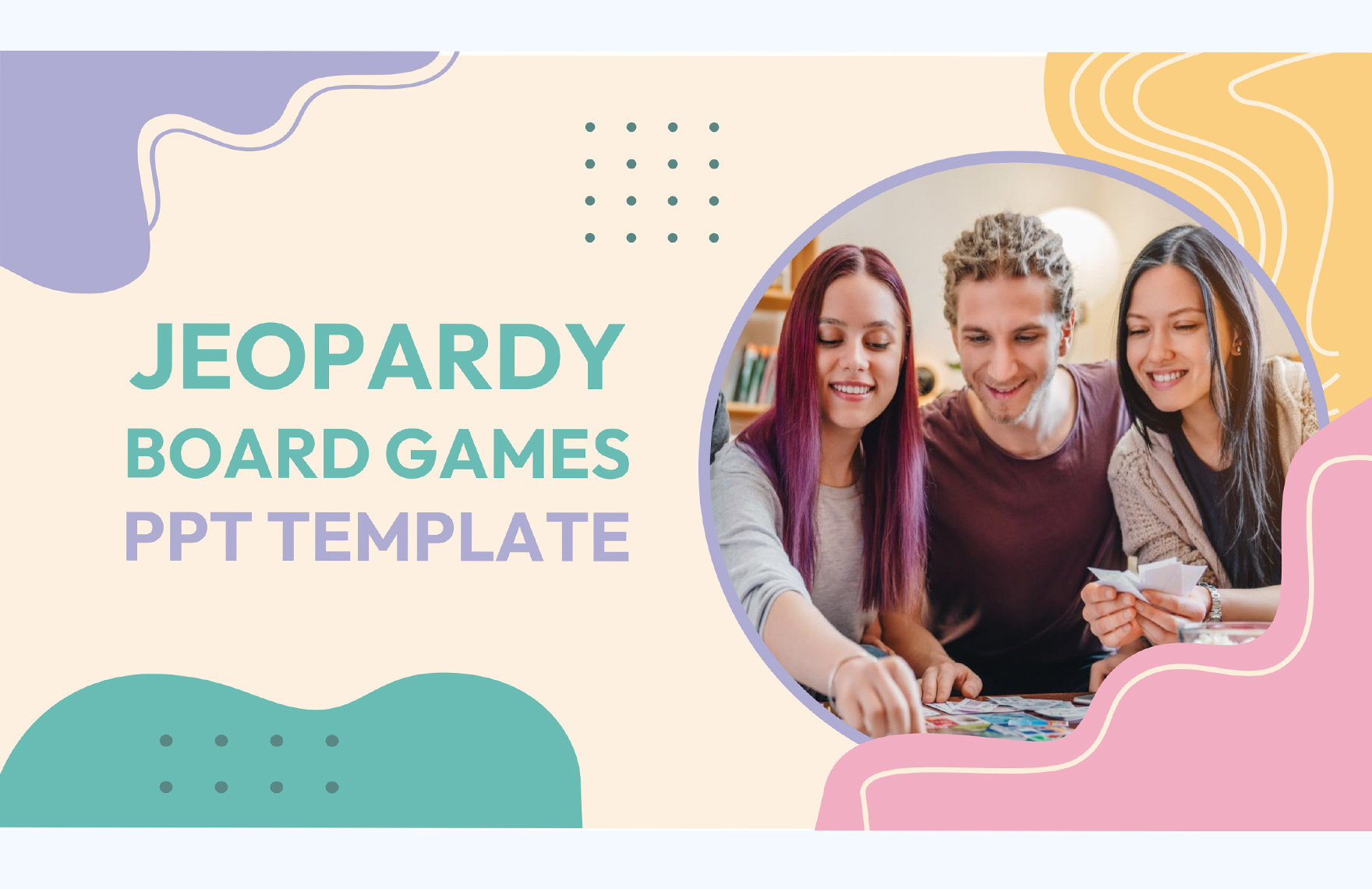 Jeopardy Board Games Template