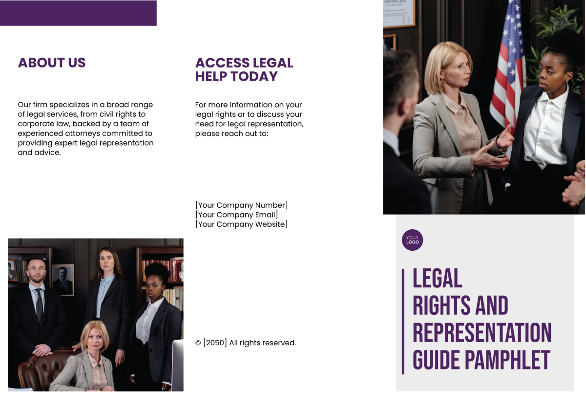 Legal Rights and Representation Guide Pamphlet