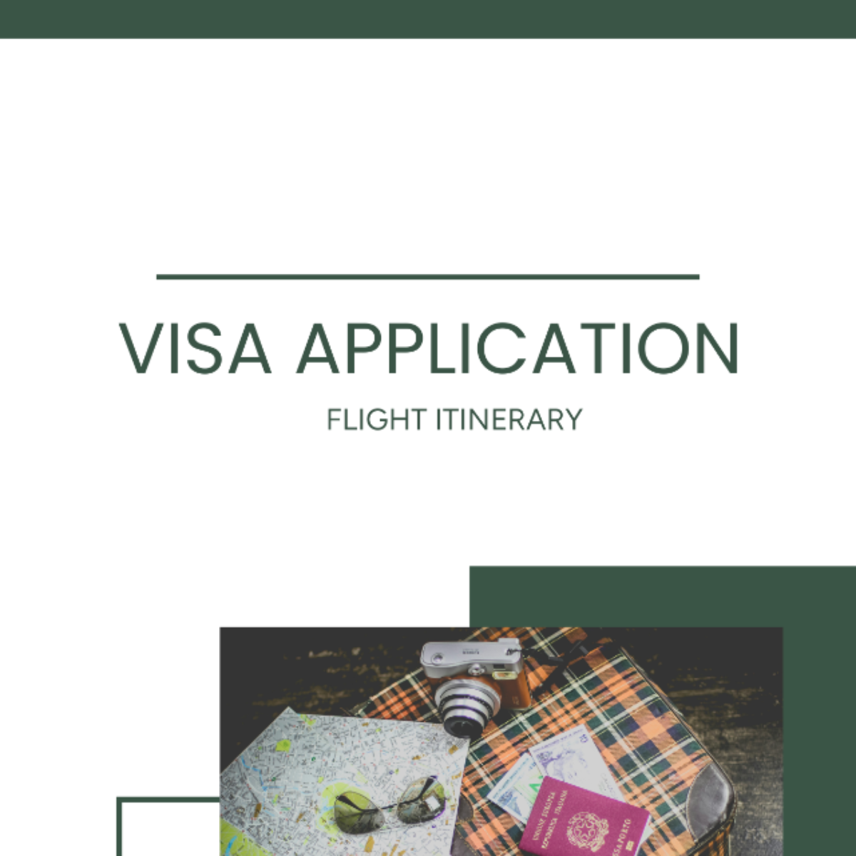 Flight Itinerary For Visa Application Template - Edit Online & Download