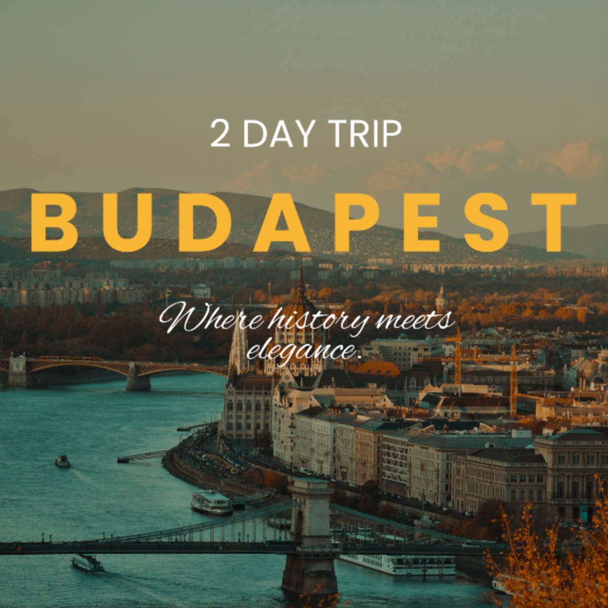 2 Day Budapest Itinerary Template - Edit Online & Download