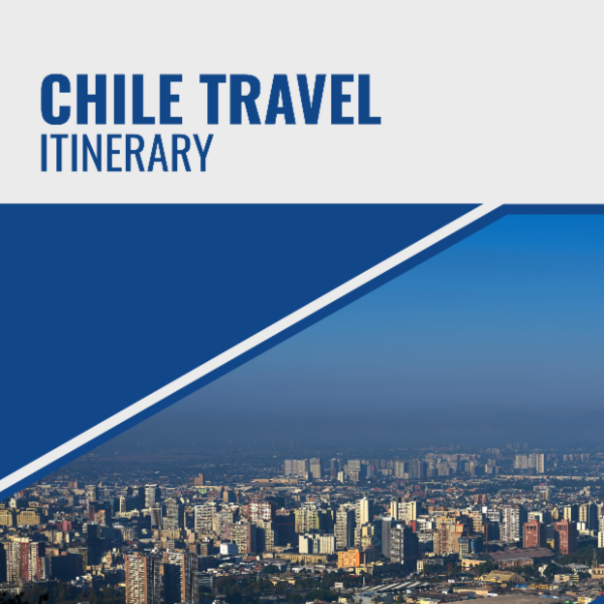 Free Chile Travel Itinerary Template