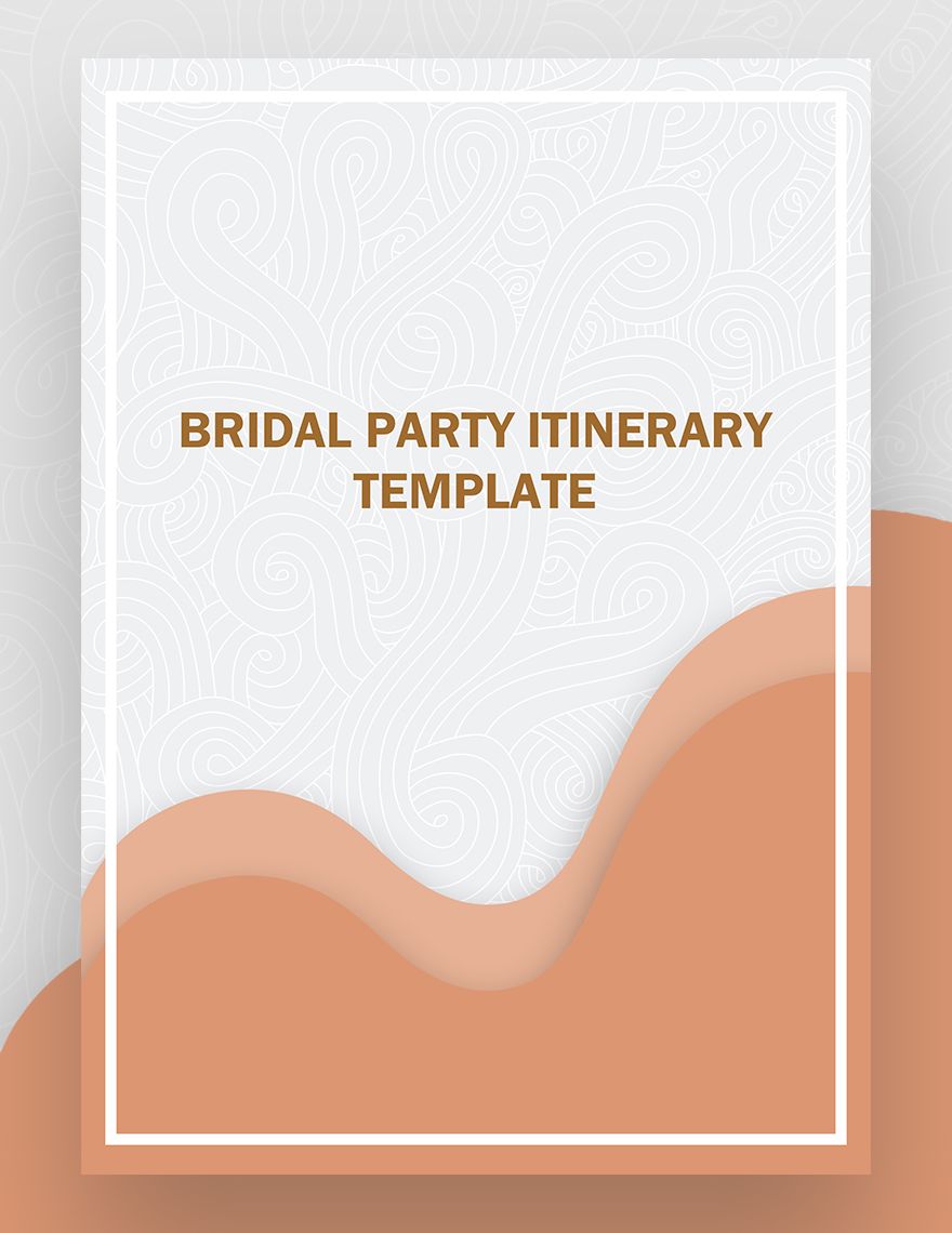 Party Itinerary Word Templates - Design, Free, Download | Template.Net