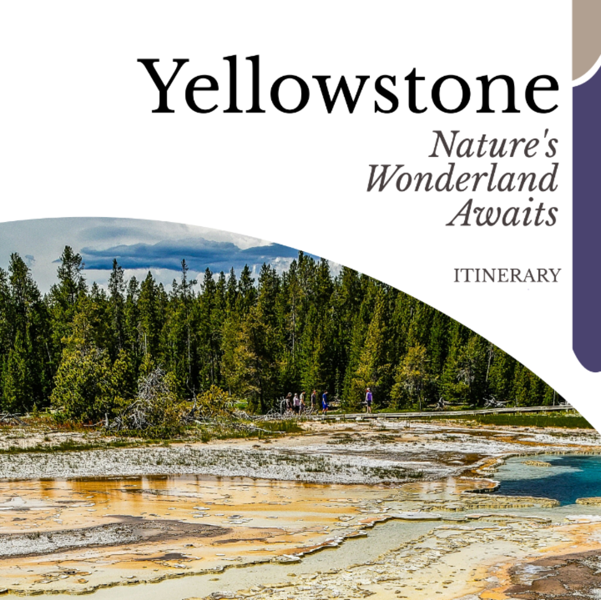 4 Day Yellowstone Itinerary Template - Edit Online & Download