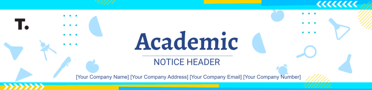 Academic Notice Header