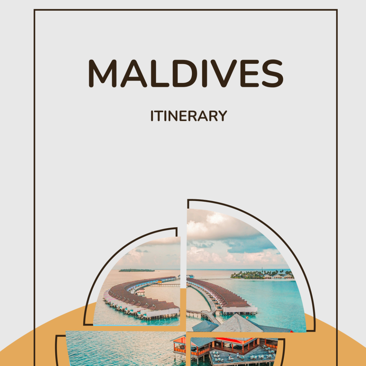 Maldives Itinerary Template - Edit Online & Download