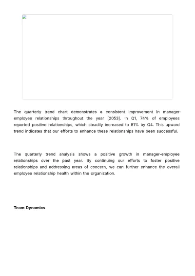 Free Annual Employee Relationship Health Report HR Template to Edit Online