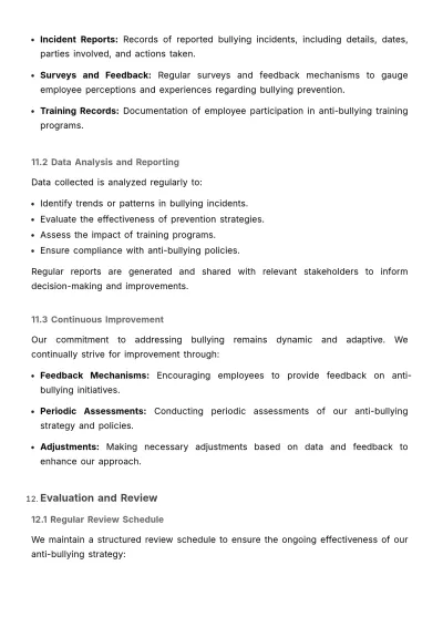Free Employee Relationship Strategy & Planning Document HR Template to Edit Online