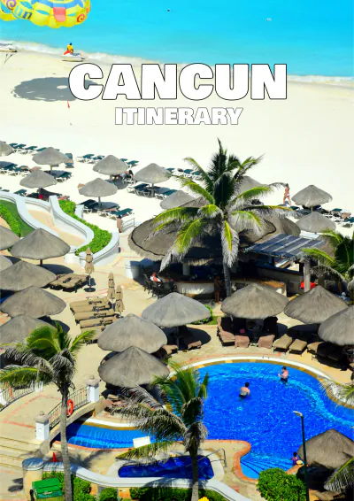 Free Cancun Itinerary Template to Edit Online