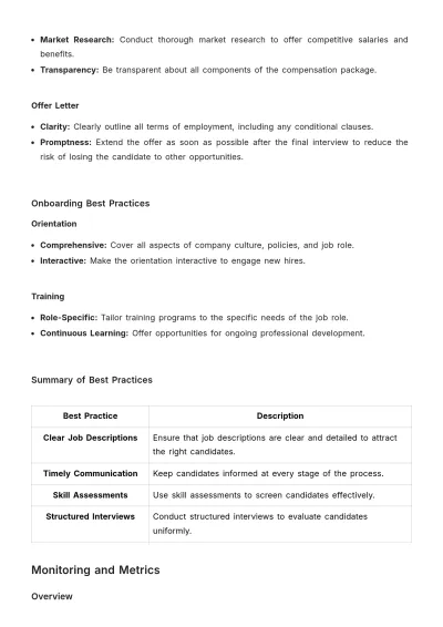 Free Talent Pipeline Management Guide HR Template to Edit Online