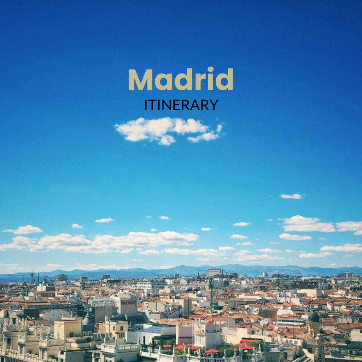 Madrid Itinerary Template - Edit Online & Download