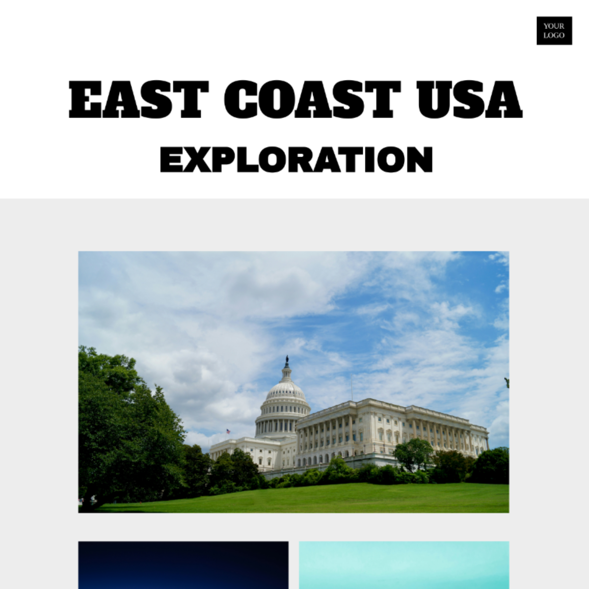 East Coast USA Itinerary Template - Edit Online & Download