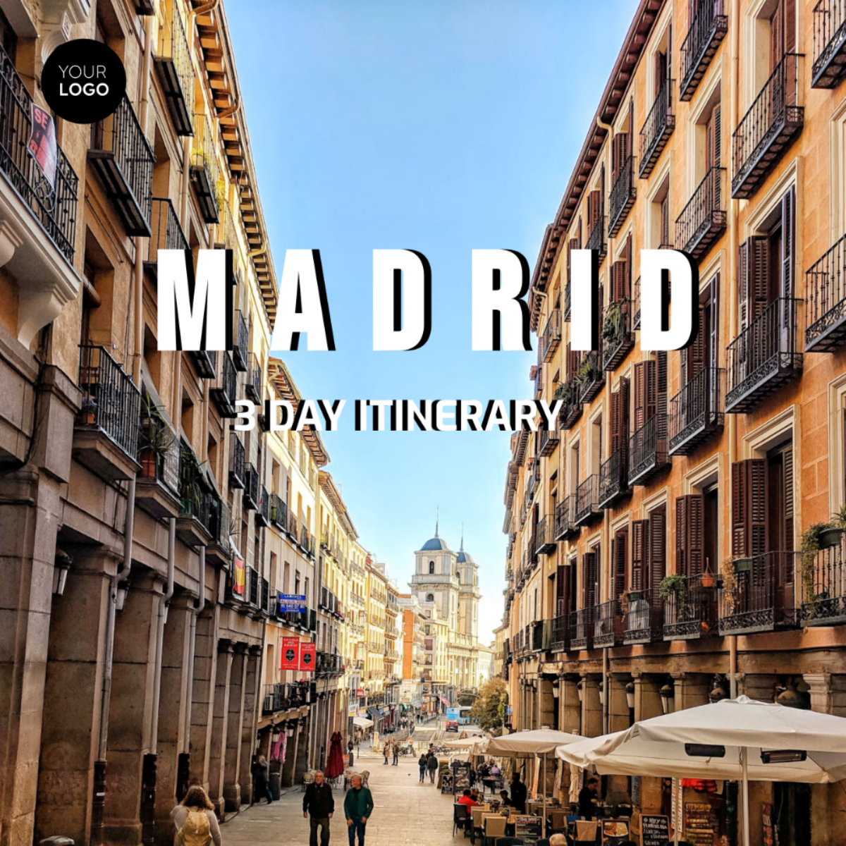 3 Day Madrid Itinerary Template - Edit Online & Download