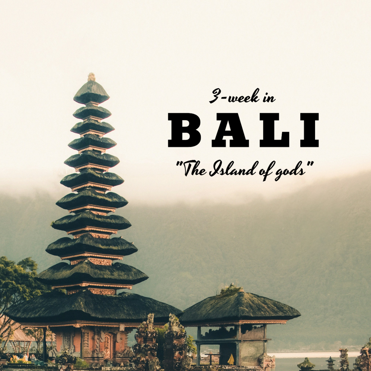 3 Week Bali Itinerary Template - Edit Online & Download