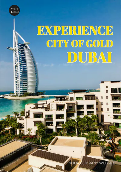 Free 5 Day Dubai Itinerary Template to Edit Online