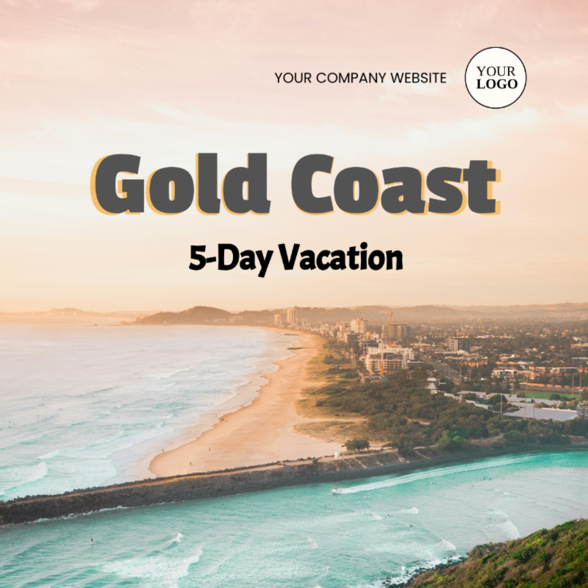 Gold Coast Itinerary Template - Edit Online & Download