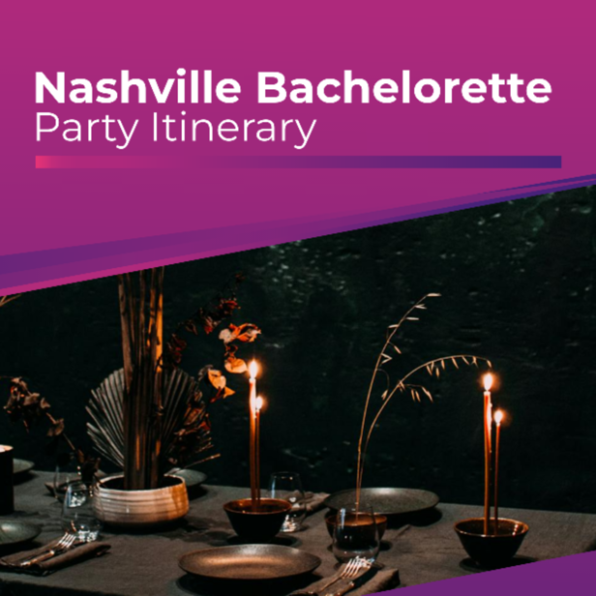 Nashville Bachelorette Party Itinerary Template - Edit Online & Download