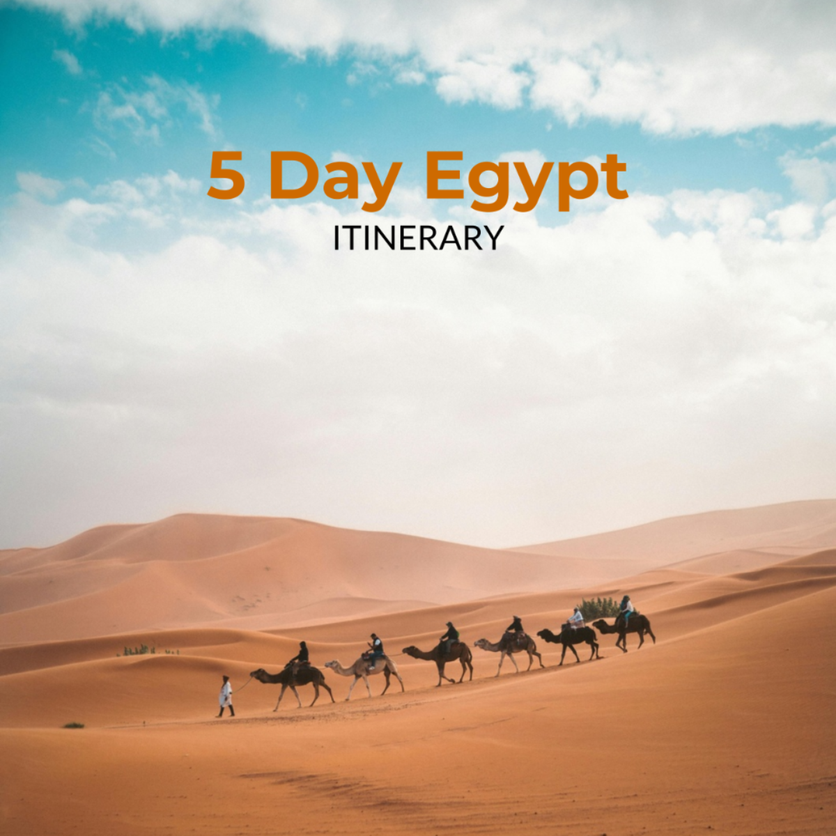 5 Day Egypt Itinerary Template - Edit Online & Download