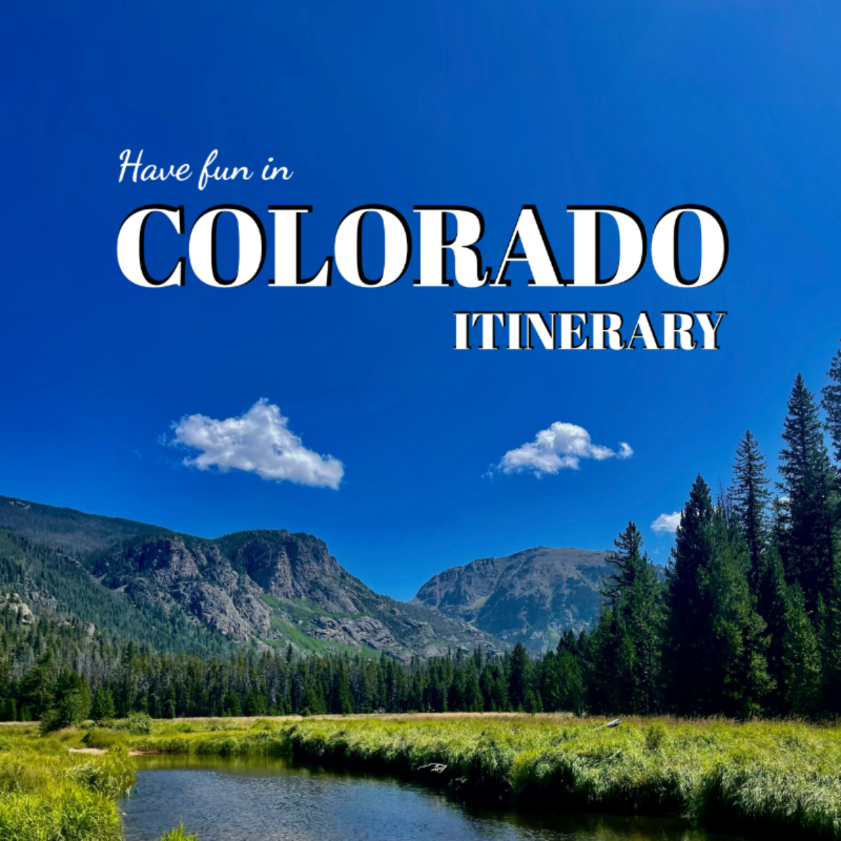 Colorado Itinerary Template - Edit Online & Download