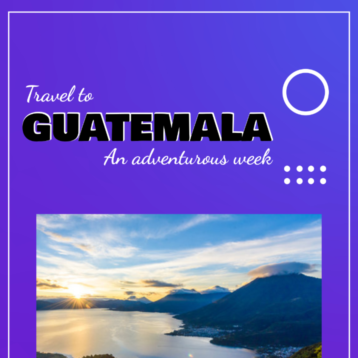 Free Guatemala Travel Itinerary Template
