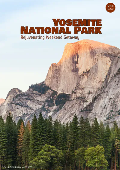 Free Yosemite National Park Itinerary Template to Edit Online