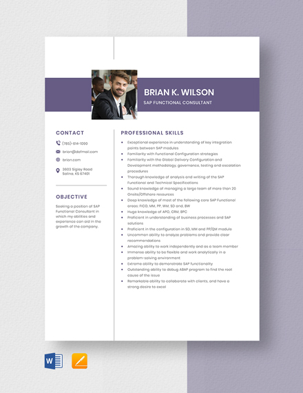 21-free-sap-resume-cv-templates-edit-download-template