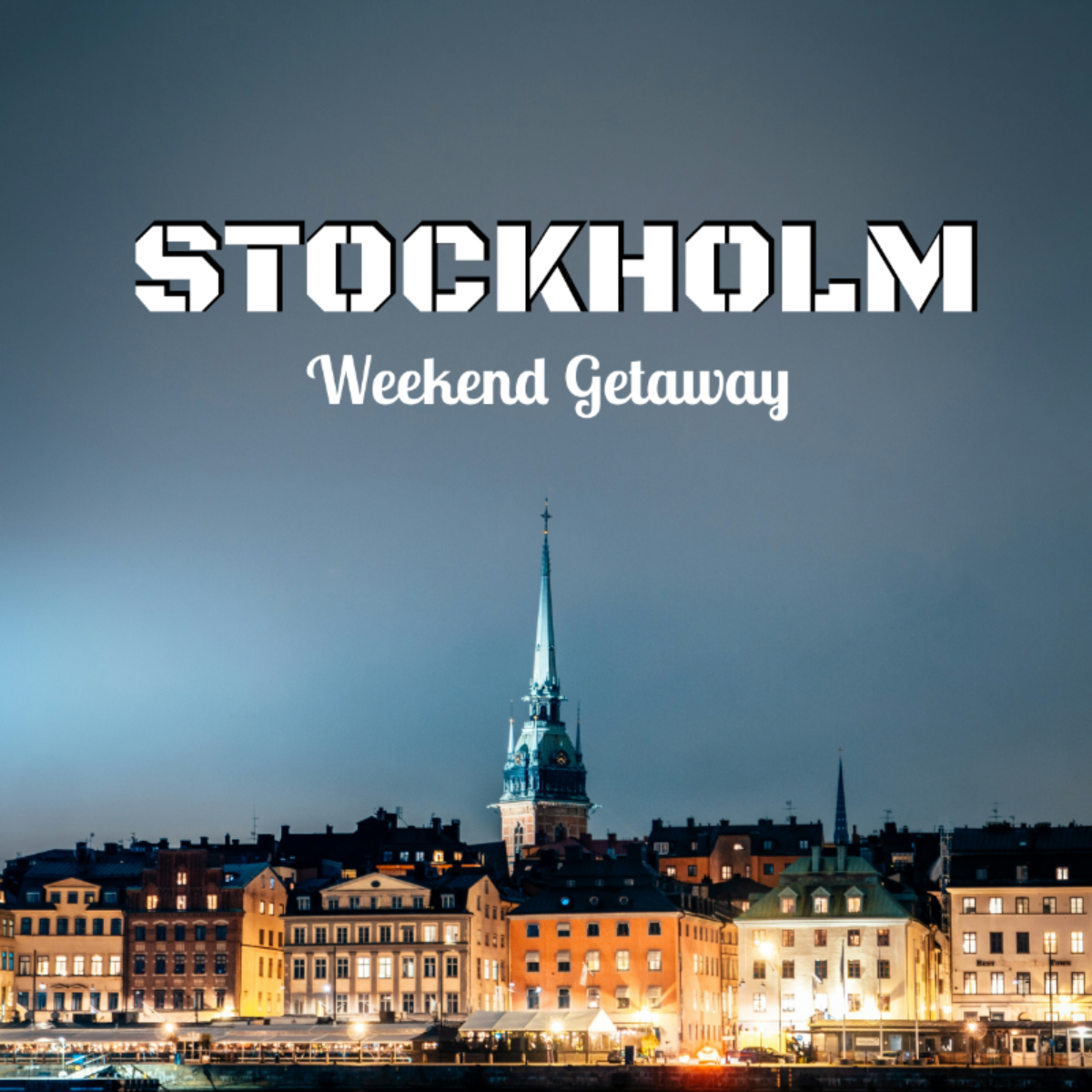 Stockholm Itinerary Template - Edit Online & Download