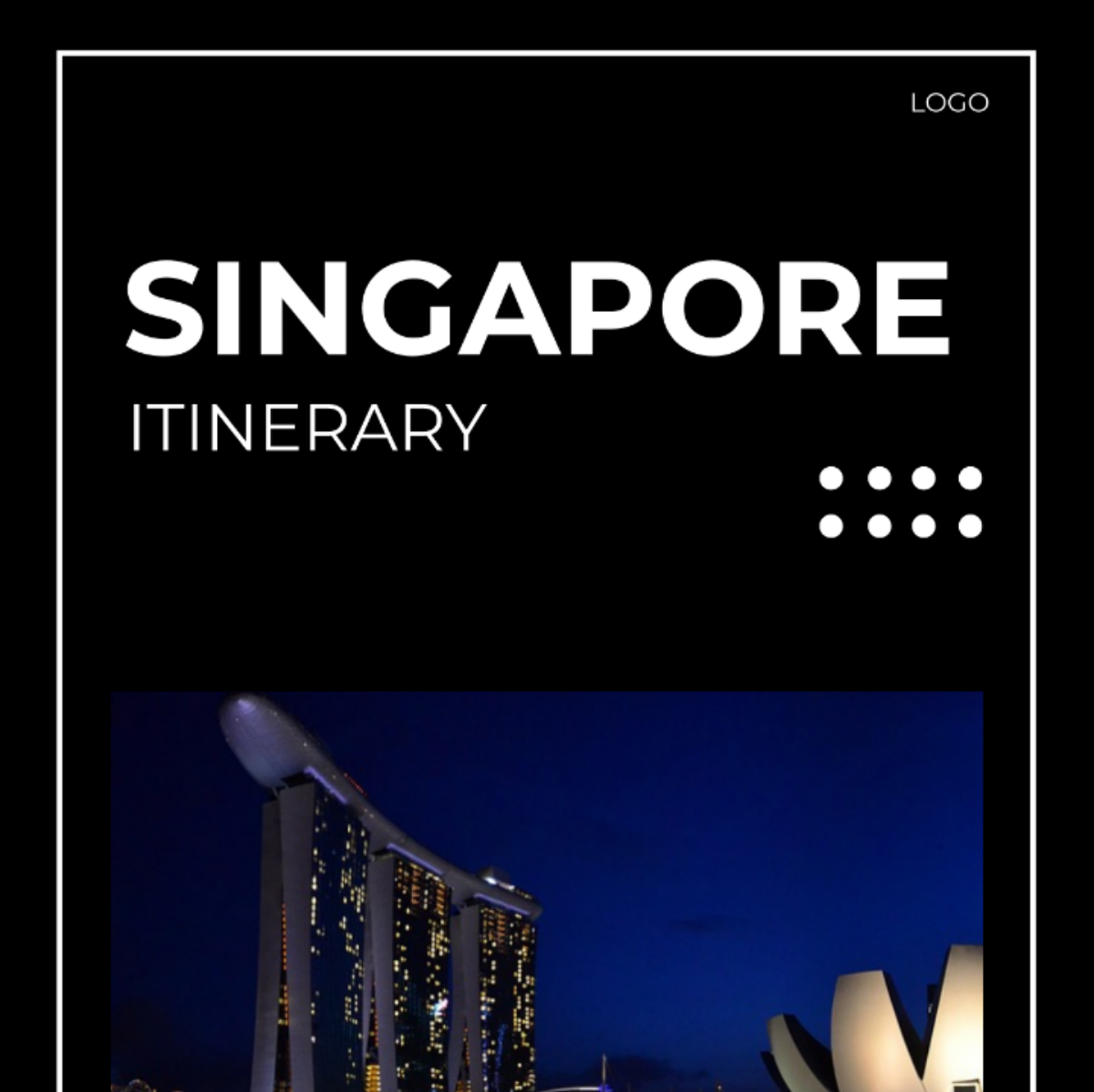 3 Day Singapore Itinerary Template - Edit Online & Download