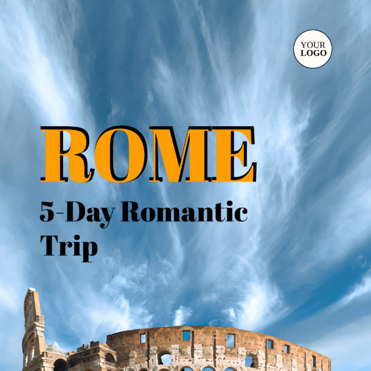 5 Day Rome Itinerary Template - Edit Online & Download