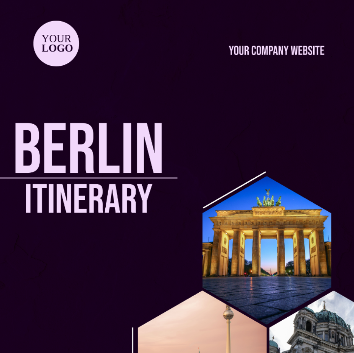 3 Day Berlin Itinerary Template - Edit Online & Download