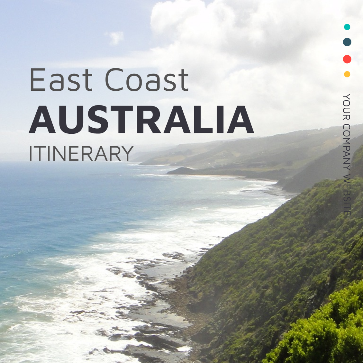 East Coast Australia Itinerary Template - Edit Online & Download