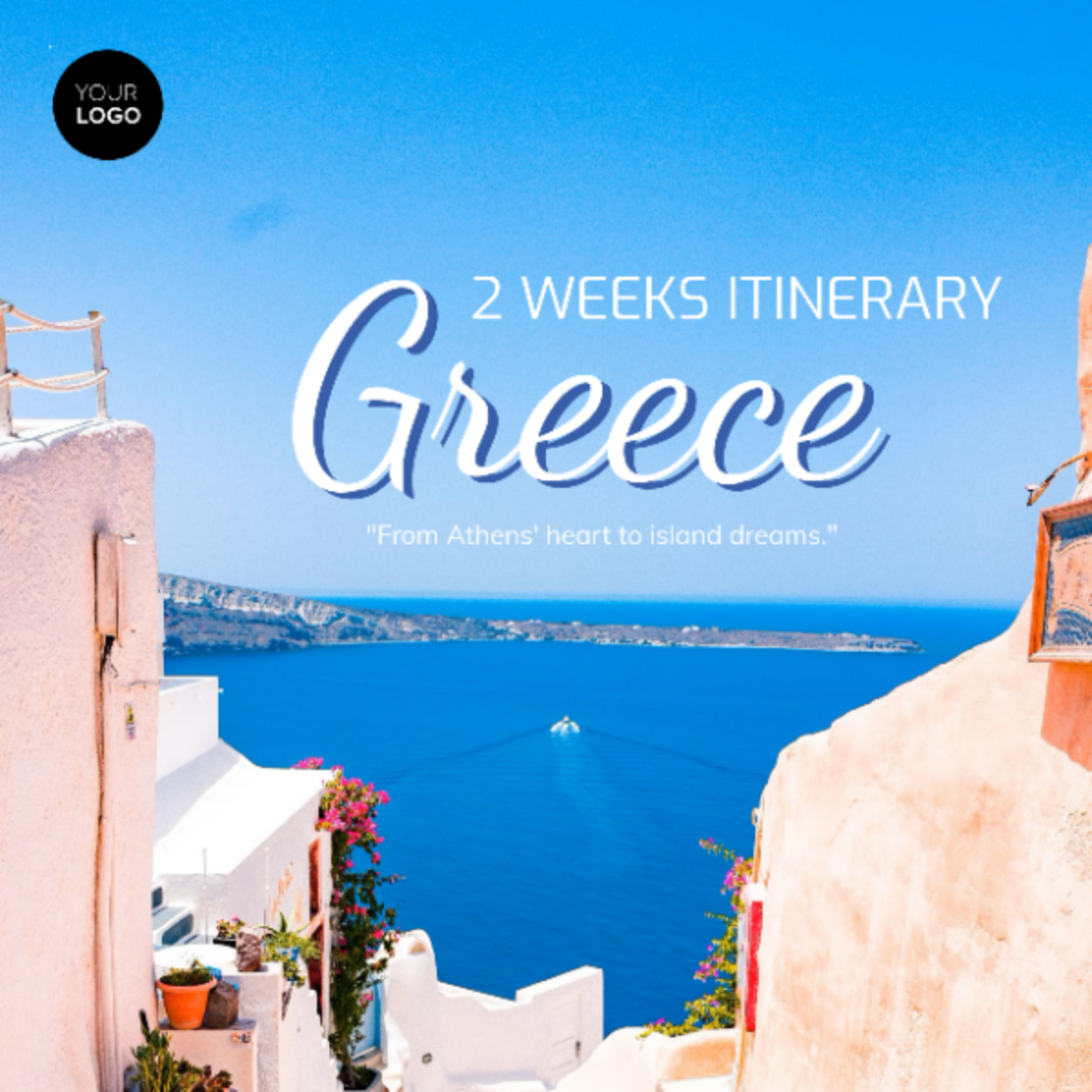 2 Week Greece Itinerary Template - Edit Online & Download