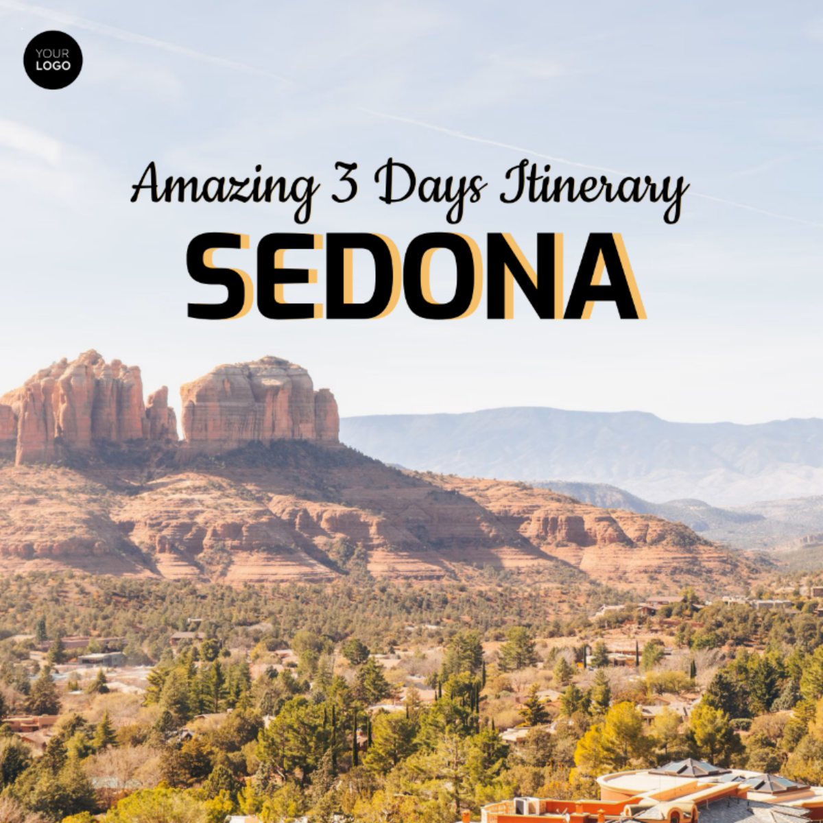 Sedona Itinerary Template - Edit Online & Download