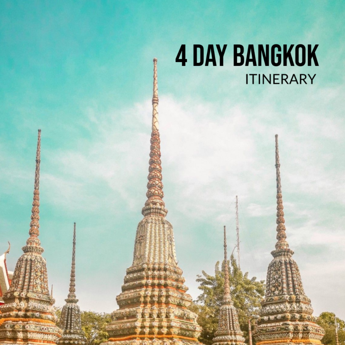 4 Day Bangkok Itinerary Template - Edit Online & Download