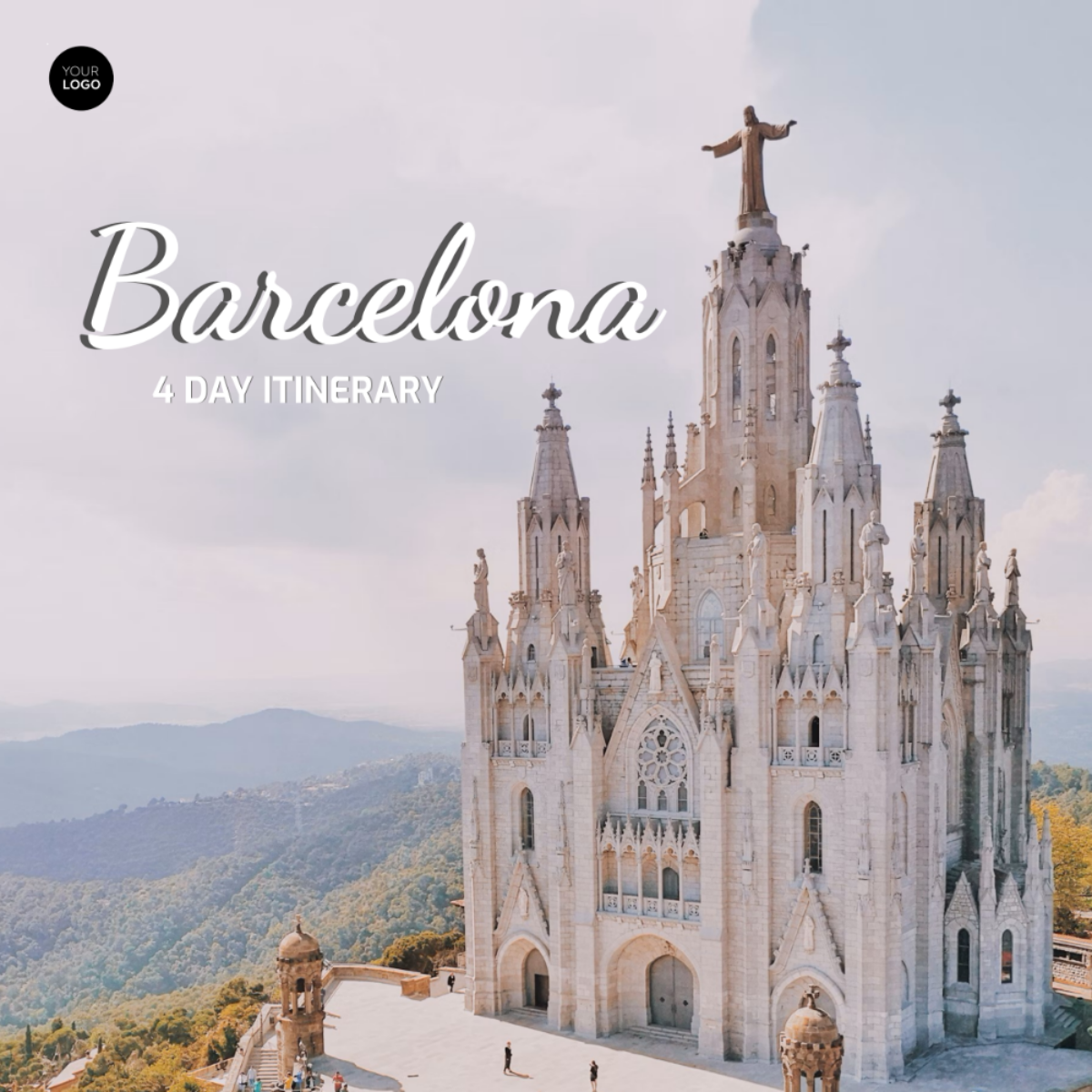 4 Day Barcelona Itinerary Template - Edit Online & Download