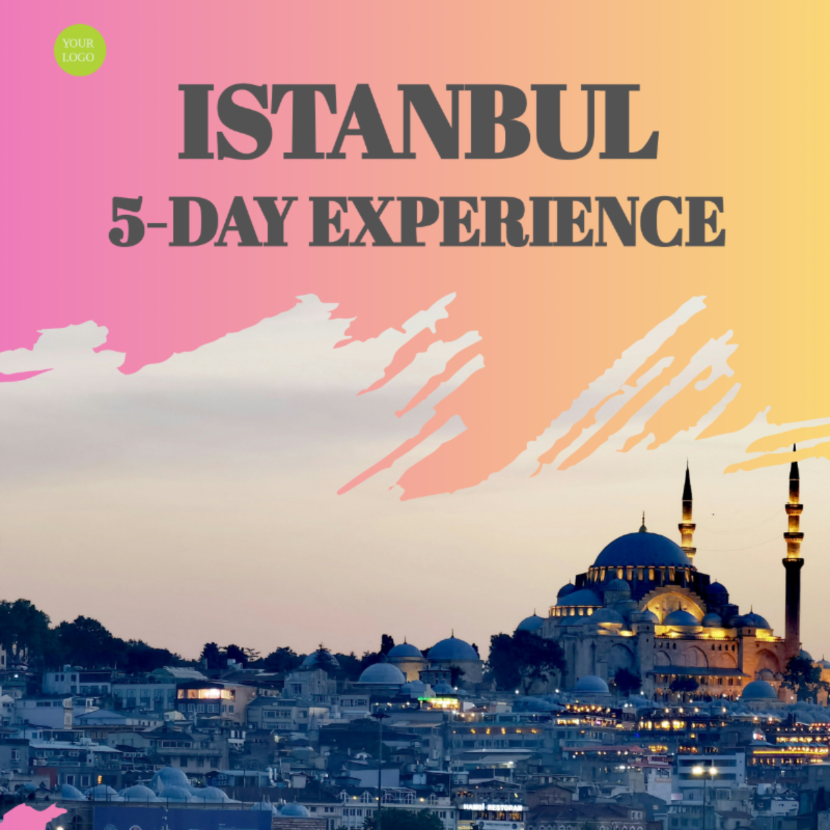 5 Day Istanbul Itinerary Template - Edit Online & Download